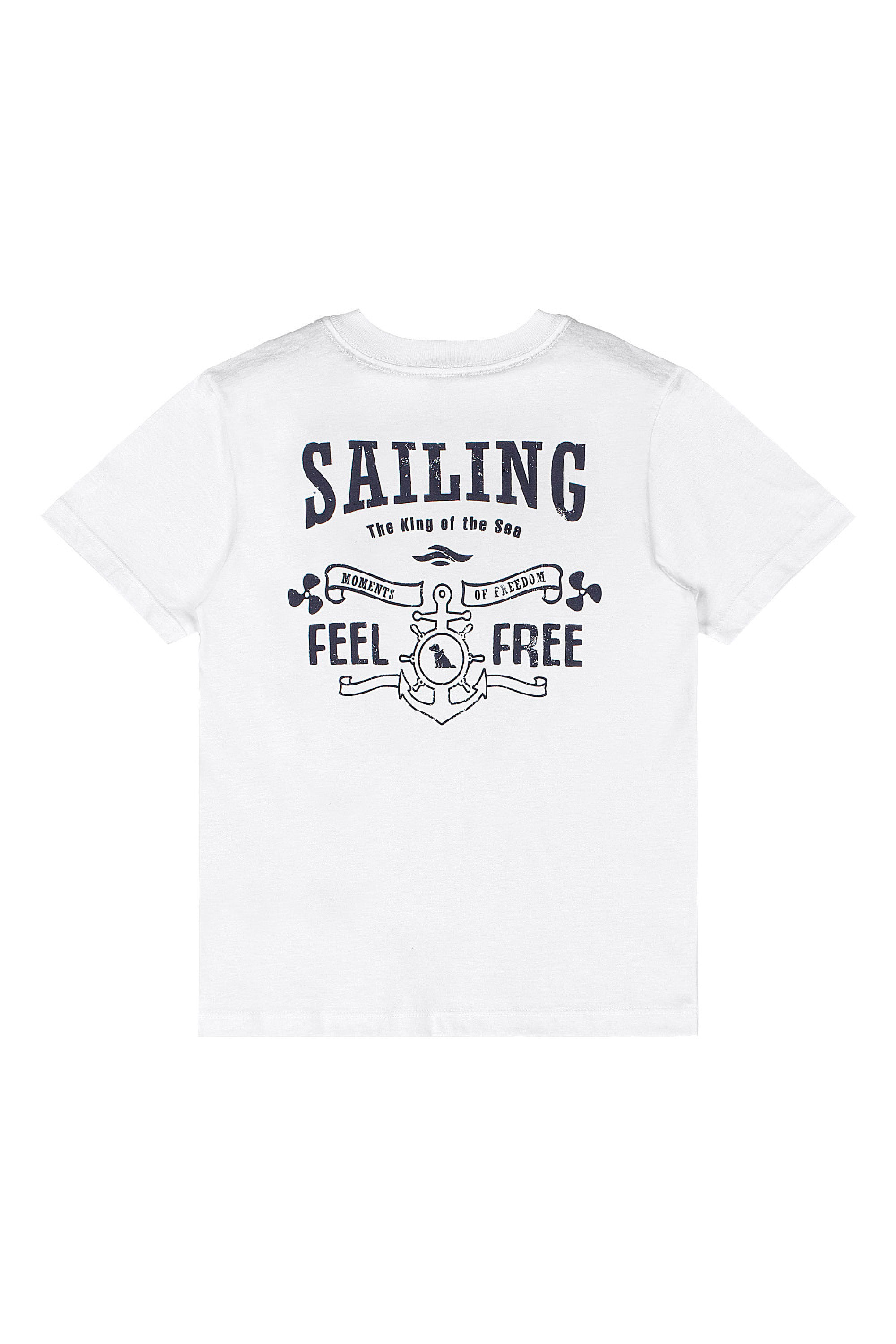 Conjunto Infantil Camiseta de Algodão e Bermuda (Branco) Quimby - Imagem 12